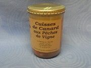 Cuisses de Canard aux Pêches de Vigne